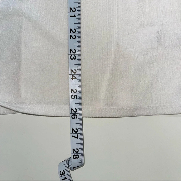 Maurices 24/7 White Halter Neck Crinkle Tank Top Medium Women’s - Picture 9 of 12